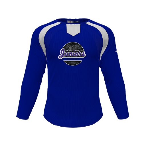 [CUS-DFW-PULL-FLC-CNK-LSL-RYL-YS-LOGO1] Pullover (Youth S, Royal, Logo 1)
