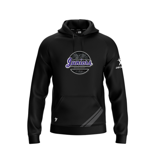 [CUS-DFW-SUHOOD-FLC-LSL-BLK-YXS-LOGO1] Summit Hoodie (Youth XS, Black, Logo 1)