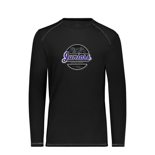 [6846.080.S-LOGO1] Youth SoftTouch Long Sleeve (Youth S, Black, Logo 1)