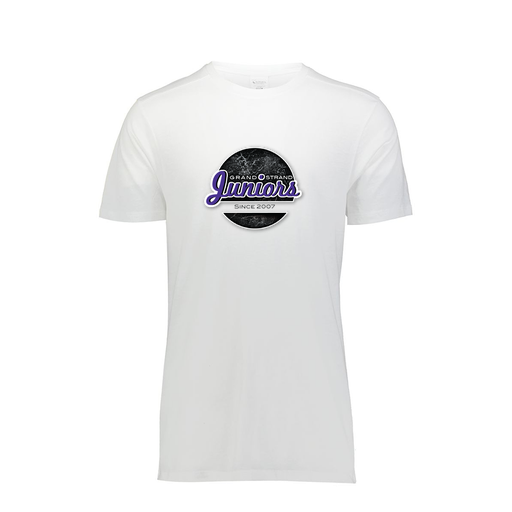 [FTSCUBWH-YS-LOGO1] Decker Youth Tri-Blend T-Shirt - Short Sleeve (Youth S, White, Logo 1)