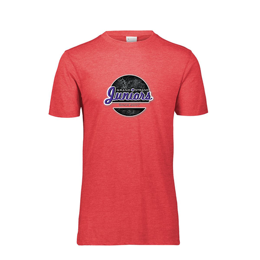 [FTSCUBRD-YS-LOGO1] Youth Ultra-blend T-Shirt (Youth S, Red, Logo 1)