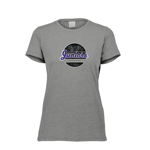 [FTSCUBGY-FAXS-LOGO1] Ladies Ultra-blend T-Shirt (Female Adult XS, Gray, Logo 1)