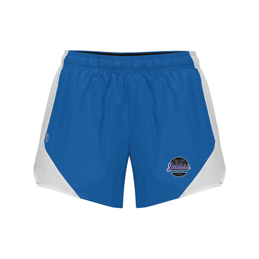 [229489.H02.S-LOGO1] Girls Olympus Shorts (Female Youth S, Royal, Logo 1)