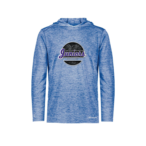 [FOLHCGRY-YS-LOGO1] Decker Youth Charge Hoodie (Youth S, Royal, Logo 1)