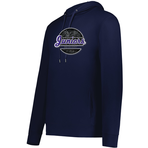 [222698.065.S-LOGO1] YOUTH VENTURA THIN KNIT HOODIE (Youth S, Navy, Logo 1)